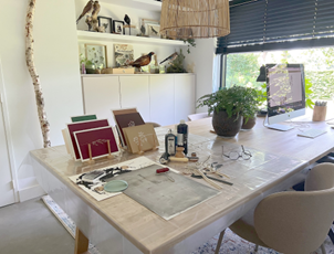 Workshop Lino stempels