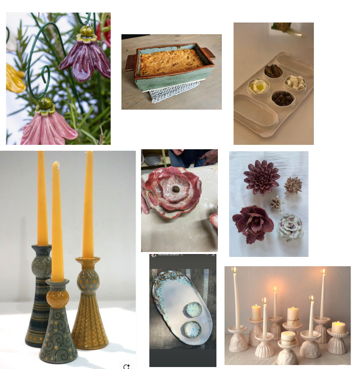 Keramiek, tapasschaal, kandelaar(s), bloemen of je eigen ovenschotel